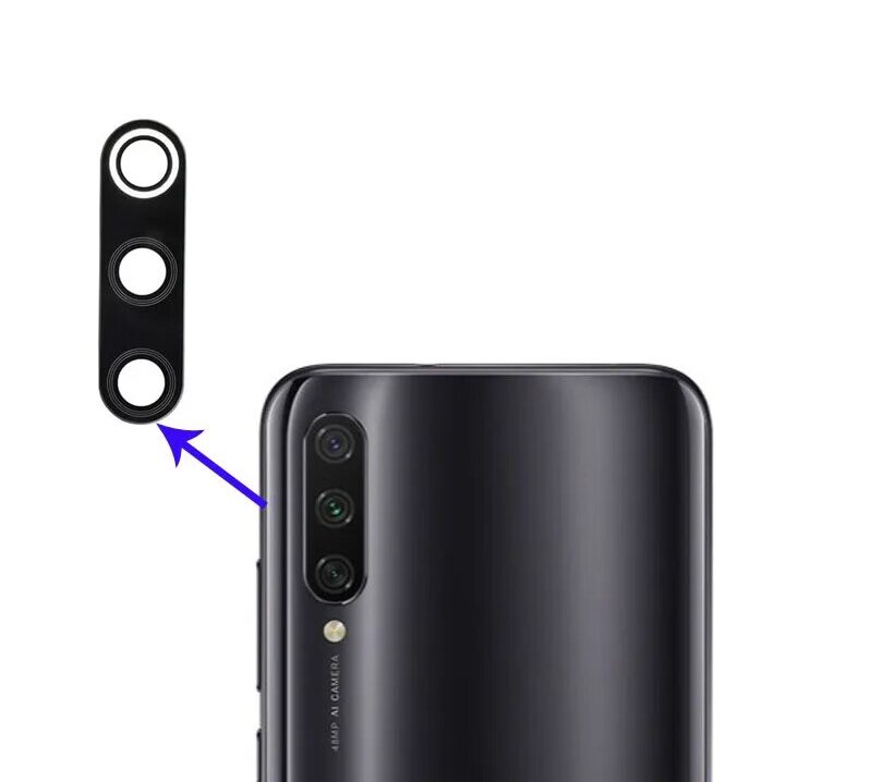 Замена стекла камеры на телефоне Xiaomi Mi CC9