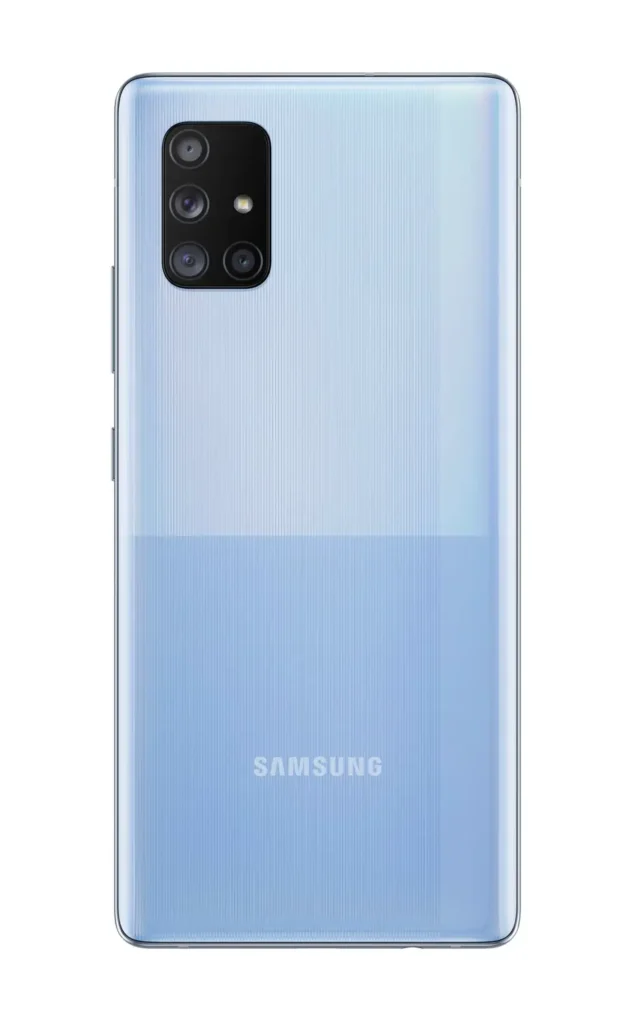 Замена стекла камеры на телефоне Samsung Galaxy A71