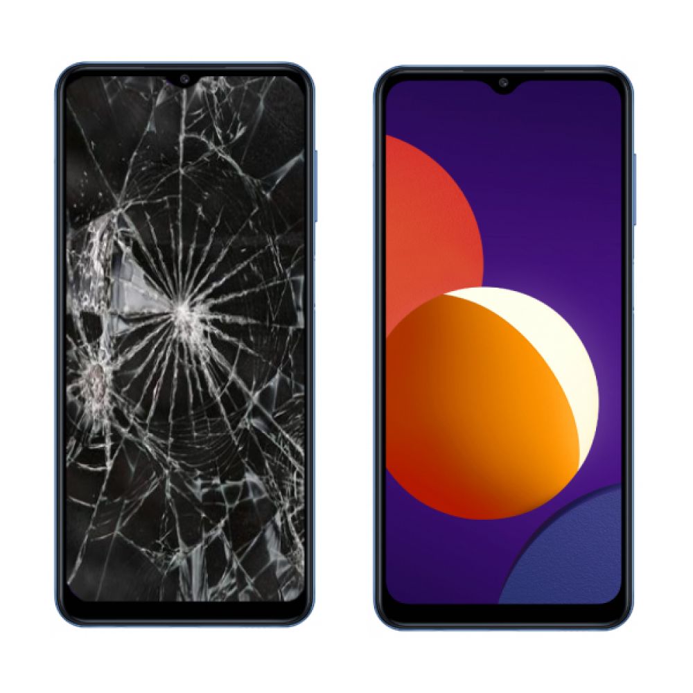 Разбился экран на телефоне Samsung Galaxy A12