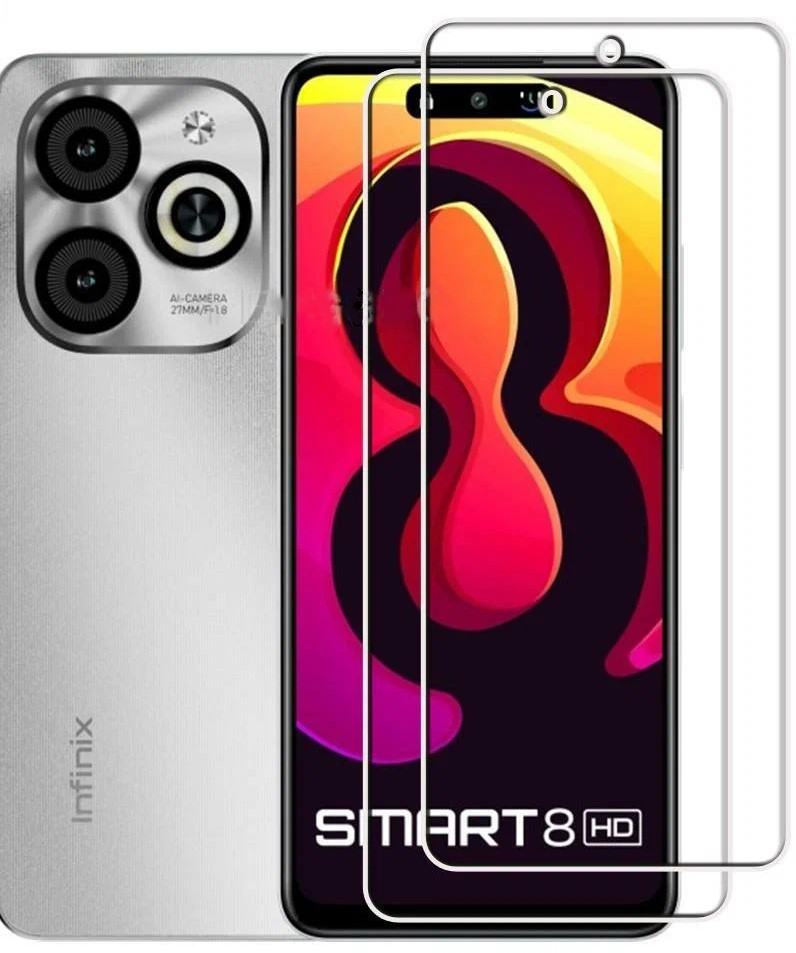 Переклеить стекло на телефоне Infinix Smart 8 HD