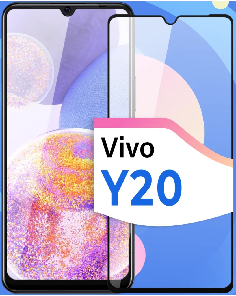 Переклеить стекло на телефоне vivo Y20