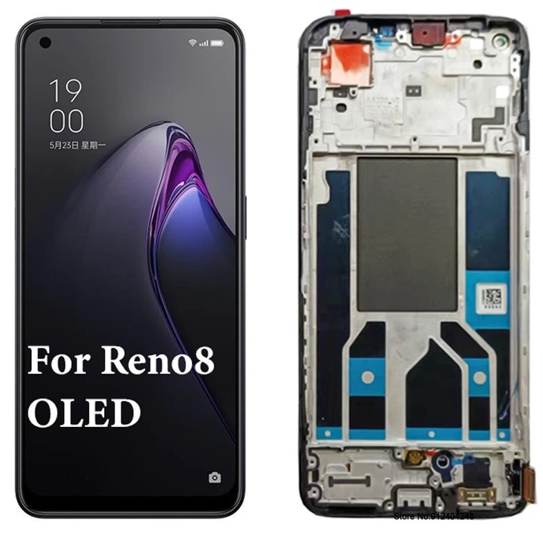 Замена дисплея на телефоне Oppo Reno8 4G