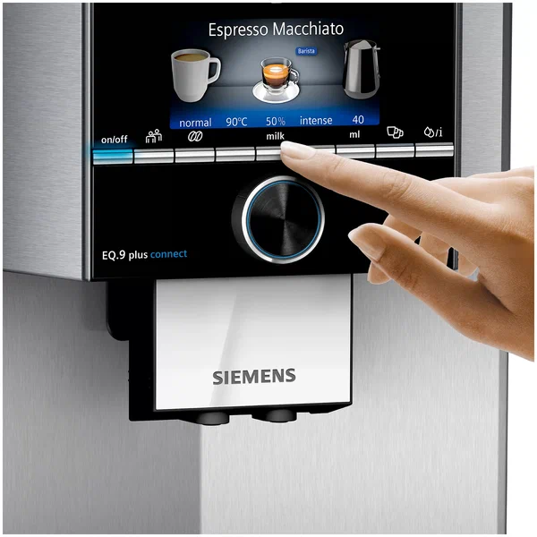 Требует чистку кофемашина Siemens 9 Plus Connect s500