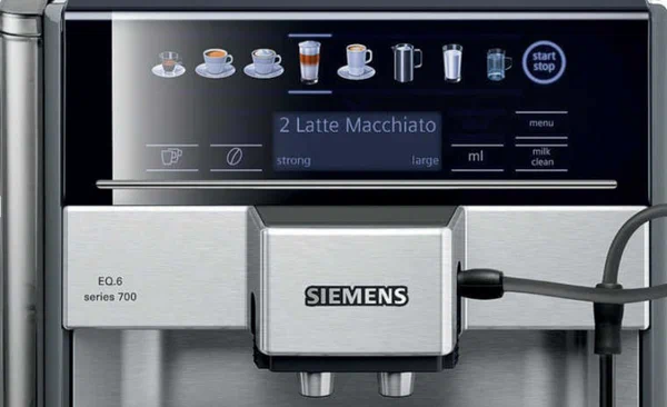 Выдает ошибку кофемашина Siemens 6 Plus s100 TE651209RW