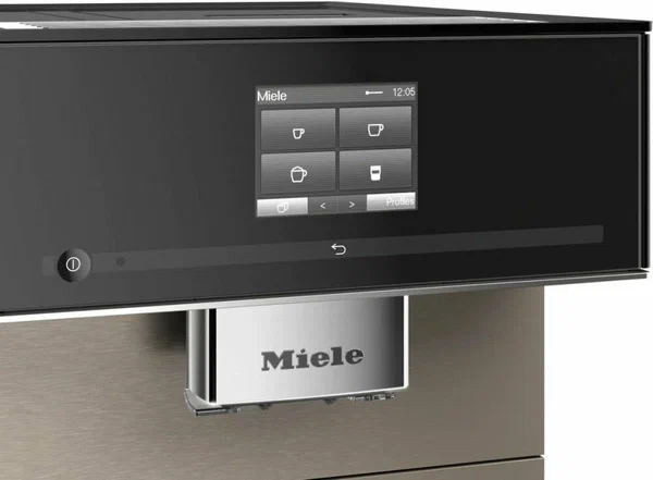 Требует чистку кофемашина Miele CM 7550 BRWS