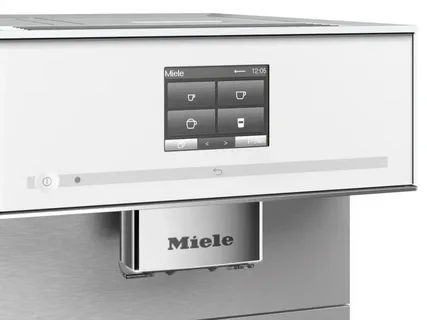 Требует чистку кофемашина Miele CM7350 OBSW